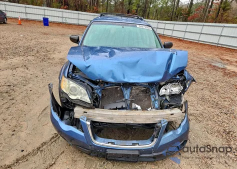 2008 Subaru Outback 2.5I from USA, damaged, VIN 4S4BP61C787357254